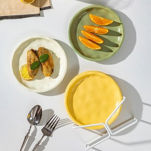 Assiettes et plats en céramique pour jeter les os, de qualité alimentaire, petits plats en céramique pour la maison, plats à collation, vaisselle, etc. - Product Image 2