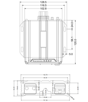 ODM/OEM Mdvr 4g 4ch 1080P Kit de surveillance de véhicule à carte SD unique avec caméra de voiture à vue nocturne Moniteur 7 "pour remorque de camion d'autobus