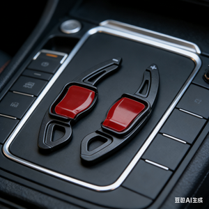 YIQIDA Vente chaude Extension de palettes de changement de vitesse pour <span class=keywords><strong>volant</strong></span>, kits intérieurs gris brillant pour VW Tiguan/Lamando/Golf 6/<span class=keywords><strong>Scirocco</strong></span> - Product Image 2