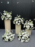 Flores Artificiales de Seda para Boda, Estilo Moderno, Coloridas, Set de Bolas Florales al por Mayor, Tacto Real, Alta Calidad para Decoración