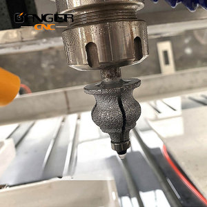 Ganger CNC Granite CNC Máy cắt đá 3 trục phay tác động khắc bia mộ Khắc Máy móc cắt đá cẩm thạch với nước - Product Image 3