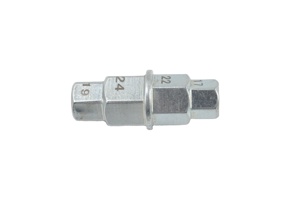 Herramienta para Eje Hexagonal de 3/8 Pulgadas para Motocicleta, Eje Delantero y Trasero, Adaptador de Llave de Eje Hexagonal 4 en 1 - Product Image 4