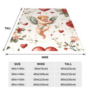 Manta de Franela Personalizada de 300 GSM - Súper Suave, Hecha en EE. UU., Patrón Tejido Sólido para Ropa de Cama, Decoración del Hogar y Viajes - Product Image 3