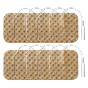 Almohadillas de Masaje <span class=keywords><strong>TENS</strong></span> de 5x5cm con Logotipo Personalizable en Color, Repuestos de Gel de Alta Calidad, Accesorios de Gel para Masajeador - Product Image 1