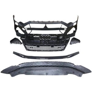 Kit de modification de pare-chocs OLIVER <span class=keywords><strong>Audi</strong></span> A6 C8 avec pare-chocs avant <span class=keywords><strong>RS6</strong></span>, calandre C8S6, pare-chocs arrière, lèvre arrière et embouts d'échappement - Product Image 1