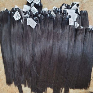 Cabello humano crudo vietnamita Cutícula Virgen sin procesar Cabello alineado de un solo donante Paquetes de cabello humano crudo sin procesar Proveedor - Product Image 1