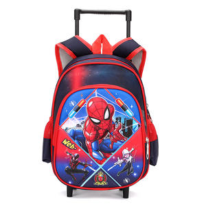 <span class=keywords><strong>Mochila</strong></span> <span class=keywords><strong>Escolar</strong></span> con Ruedas para Niños, Impermeable, de Gran Capacidad, con Diseño de Dibujos Animados, Personalizada para 2025 - Product Image 4