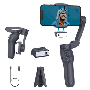 โรงงานผลิต Gimbal Stabilizer แบบพับได้ 3 แกน รุ่น L7Cpro สำหรับสมาร์ทโฟน พร้อมระบบติดตามใบหน้าอัตโนมัติ AI 360 องศา ป้องกันการสั่นไหว สำหรับ Vlog และเซลฟี่ - Product Image 1