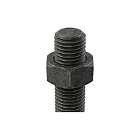 ASTM A193 GR.B7 Fully Threaded Stud Steel Hollow Threaded Rod 1"-8, 7-1/2" L