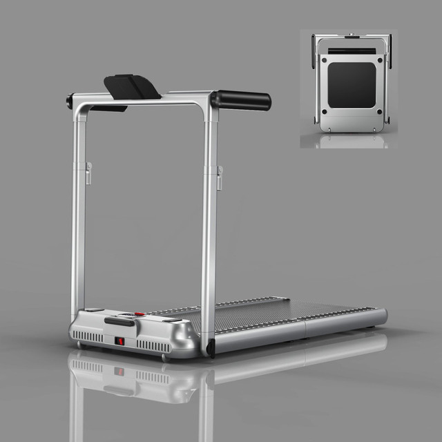 Folding Smart Slim Foldable Home Office Small Work Desk Compact Walking Pad Under Desk Mini Treadmill
