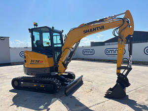 Excavadora de cadenas de 3.8 toneladas SE36SR, excavadora hidráulica con PLC y caja de cambios, pantalla de datos en tiempo real, precio competitivo - Product Image 2