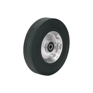 Ruota in gomma piena da 10 pollici ad alte prestazioni con doppio cuscinetto, Master con 10 unità - Product Image 1