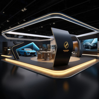 Solution clé en main MEGA : Stand d'exposition modulaire moderne et tendance pour événements et pop-up stores