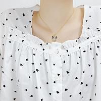 OYA Nouveau Design Bijoux Panda Plaqué Or en Acier Inoxydable 316L Mode Animal Mignon Panda Ours Pendentif Collier