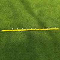 Règle de distance de putting SwingPerfect Golf, ensemble de 3 couleurs, bande flexible en PVC numérotée 35 trous, aide à l'entraînement pour le contrôle de la vitesse