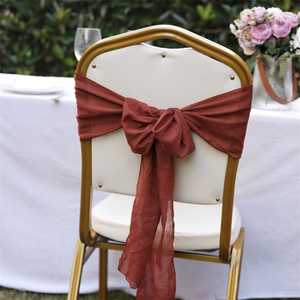 Home Party Banquet Chair <strong>Belt</strong> Covers Bows Ties Chair <strong>Sashes</strong> Wedding Decoration - Product Image 4