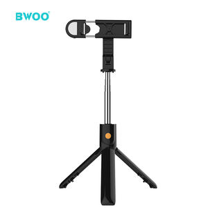 BWOO-trípode inalámbrico para teléfono, <span class=keywords><strong>palo</strong></span> de selfi con luz de relleno, color azul, 4,2 - Product Image 5