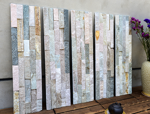 Prix de gros <span class=keywords><strong>CARIA</strong></span> HOME DECOR Carreaux de schiste naturel à face brisée modernes pour murs extérieurs, cheminées, clôtures et murs de soutènement - Product Image 4