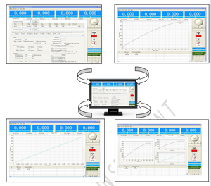 전산화 범용 테스트 머신 2000N ASTM 전자 범용 테스트 머신 컴퓨터 Wdw - Product Image 5