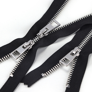 Rich-Zipper personnalisé en laiton YG Zipper 3 #5 #8 #5 # avec curseur de verrouillage semi-automatique fermeture à glissière en métal pour jeans chaussures sacs - Product Image 2