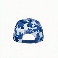 Casquette de baseball en coton à visière incurvée bicolore, style camouflage vintage sportif, broderie personnalisée, motif camouflage canard, OEM
