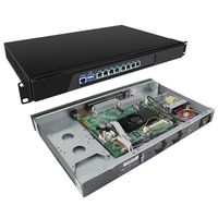 Firewall OEM 1U avec processeurs I3 2350M, 3110M, I5 2520M, 3110M, I7 3520M, 8 ports Ethernet LAN, DDR3L, mSATA, 2e et 3e génération, montable en rack, compatible Linux, Pfsense, R-OS