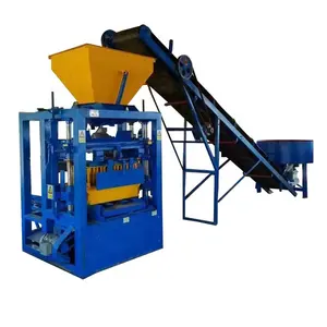 QTJ4-30A paving block making machine automatic cement brick pressing machine for Ghana