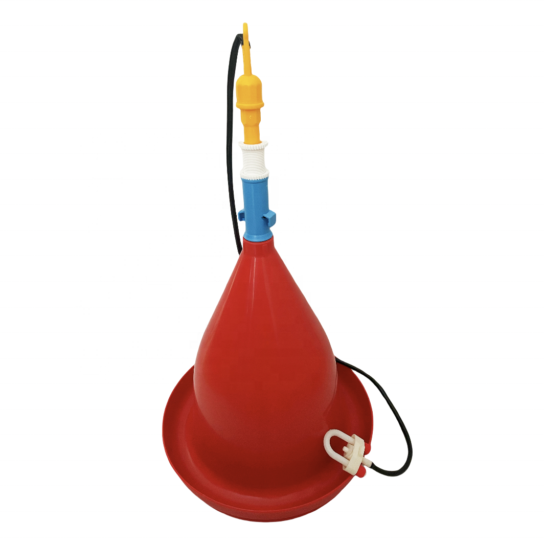 Hot Sale Plasson Automatic Chicken Waterer Thickened Water Filter for Animals Bell Drinker for Convenient Drinking