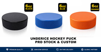 Pucks de hockey sur glace personnalisés en gros, pour entraîneurs et équipes, en caoutchouc durable, réglementation officielle, 6 oz, 3 pouces