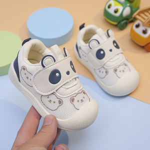 Giày trẻ em lưới thoáng khí unisex mùa xuân 2025, kiểu dán móc, dành cho trẻ sơ sinh từ 6 tháng đến 4 tuổi, giày trẻ em thường ngày cho bé - Product Image 4