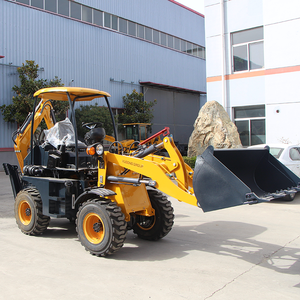 Pabrik penjualan langsung merek Top pemuat roda multi-fungsi konstruksi bekerja <span class=keywords><strong>Backhoe</strong></span> lampiran diskon besar Motor PLC gigi inti - Product Image 1