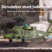 Helicóptero RC DWI Dowellin 2.4G, Avión de Control Remoto de 6 Canales, Helicóptero de Simulación Acrobática con Motor sin Escobillas