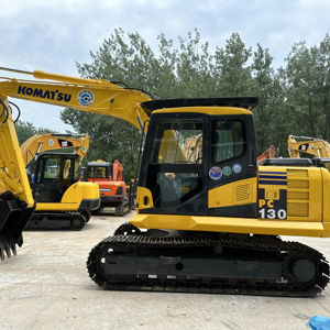 Used Komatsu PC130-<b>8</b> Excavator <b>for</b> <b>Sale</b> 13 <b>Ton</b> with Essential Components Engine Pump Motor Gear Gearbox Bearing PLC - Product Image 1