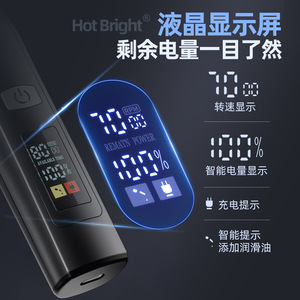 Hot Bright Electric Hair Trimmer With Lcd Display For Adults And Kids 1-3 Hours Battery Life Type C Charging - Product Image 5