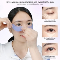 Patchs Hydrogel Collagène Multicolores Hydratants et Raffermissants Contre les Cernes et les Poches, Logo Personnalisé, Vente en Gros, Soins de la Peau Coréens