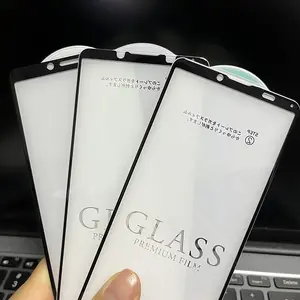 索尼Xperia1 10 IV屏幕保护器3D弯曲全覆盖薄膜日本美国高品质电镀钢化玻璃