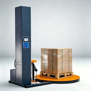 Machine d'emballage automatique de palettes à <span class=keywords><strong>prix</strong></span> d'usine, machine d'emballage sous film étirable pour l'emballage - Product Image 4