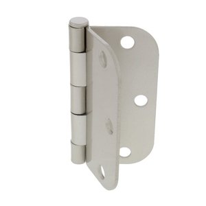 Bisagras a tope abiertas planas con diseño de estilo australiano, bisagras de puerta con pasador de acero inoxidable de aleación de zinc cromado