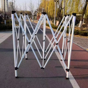 <span class=keywords><strong>Tenda</strong></span> Pubblicitaria Portatile 3x3 Automatica Pieghevole con Stampa Digitale, Gazebo a Quattro Angoli per Esposizioni all'Aperto - Product Image 4