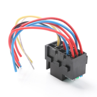 Boîte de relais de rechange automobile 12V/24V 30/40A pré-câblage personnalisable boîte de relais et de fusibles à 3 voies avec modules remplaçables