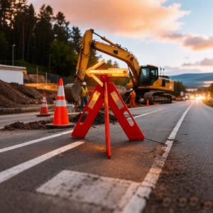 Luz <span class=keywords><strong>de</strong></span> Señalización LED <span class=keywords><strong>de</strong></span> Seguridad Recargable con Certificación CE ROHS, Luz <span class=keywords><strong>de</strong></span> Guía <span class=keywords><strong>de</strong></span> <span class=keywords><strong>Flecha</strong></span> LED Plegable Portátil con 64 LED para Camiones y Automóviles - Product Image 2