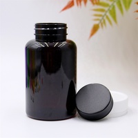 75/100/120/150/200/250/300/500/650/750 CC bouteille de pilules en plastique vitamine soins de santé médecine peut personnalisé
