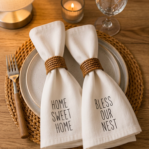 Custom Cotton <b>Cloth</b> Napkin <b>Table</b> Napkin Dinner Napkin Accessory for Wedding Party Dining - Product Image 2