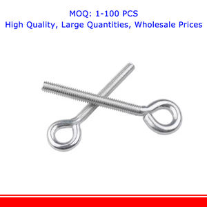 M3 M4 M5 M6 M8 M10 <span class=keywords><strong>M12</strong></span> Acier Galvanisé Mouton Oeil Vis Anneau <span class=keywords><strong>Crochet</strong></span> Anneau Suspendu Anneau Vis Boulon - Product Image 3