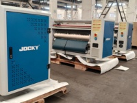 Machine de transfert à huile complète JOCKY JK-Y120-2200 120*2200mm pour le traitement des tissus textiles