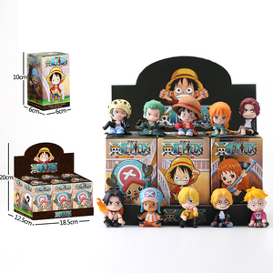 Figurines d'action Anime Cool Cartoon <span class=keywords><strong>Ninja</strong></span> Piece Luffy, Coffrets Mystères Surprise, Cadeaux pour Enfants, Décoration de Bureau, Boîtes Aveugles - Product Image 5