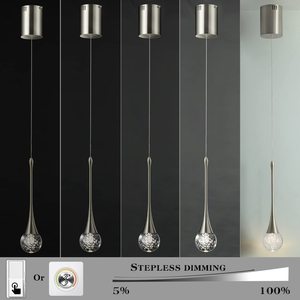 Lámpara Colgante de Cristal de Roca Natural para Dormitorio, Sala de Estar, Comedor, Decoración <span class=keywords><strong>Minimalista</strong></span> para el Hogar - Product Image 6