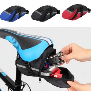 Bolsa Trasera para <span class=keywords><strong>Bicicleta</strong></span> de Ciclismo al Aire Libre, Portátil, con Kit de <span class=keywords><strong>Herramientas</strong></span>, Almacenamiento Impermeable, Bolsa Trasera para Sillín para Equipo de <span class=keywords><strong>Bicicleta</strong></span> de Montaña - Product Image 1