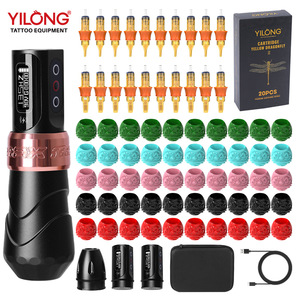 Kit de machine à tatouer Yuanyun avec cartouche d'aiguilles, fonctionnant sur piles, pour le tatouage - Product Image 5