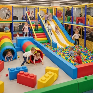 Attrezzature per Giochi Morbidi da Interno Commerciali Adatte per <span class=keywords><strong>Bambini</strong></span> dai 3 ai 12 Anni Attrezzature per parchi giochi personalizzate in base alle esigenze. - Product Image 5